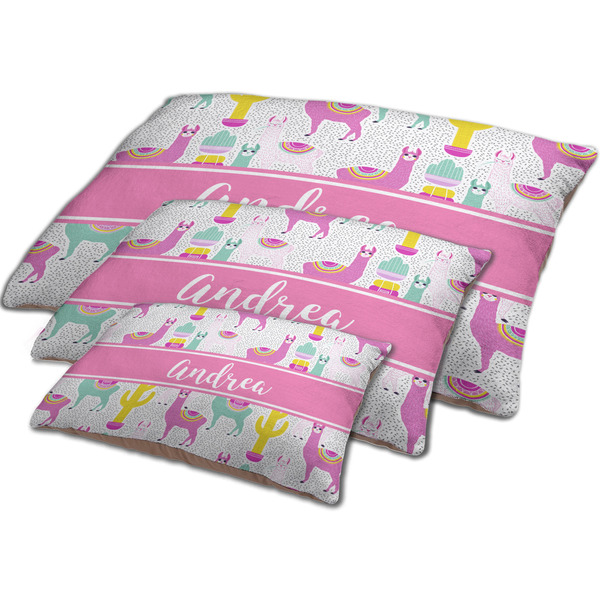Llamas Dog Beds - MAIN (sm, med, lrg)