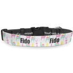 Llamas Deluxe Dog Collar - Small (8.5" to 12.5") (Personalized)