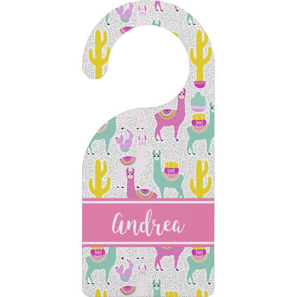 Custom Llamas Door Hanger (Personalized)