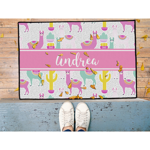Llamas Door Mat - LIFESTYLE (Med)