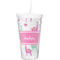 Llamas Double Wall Tumbler with Straw (Personalized)