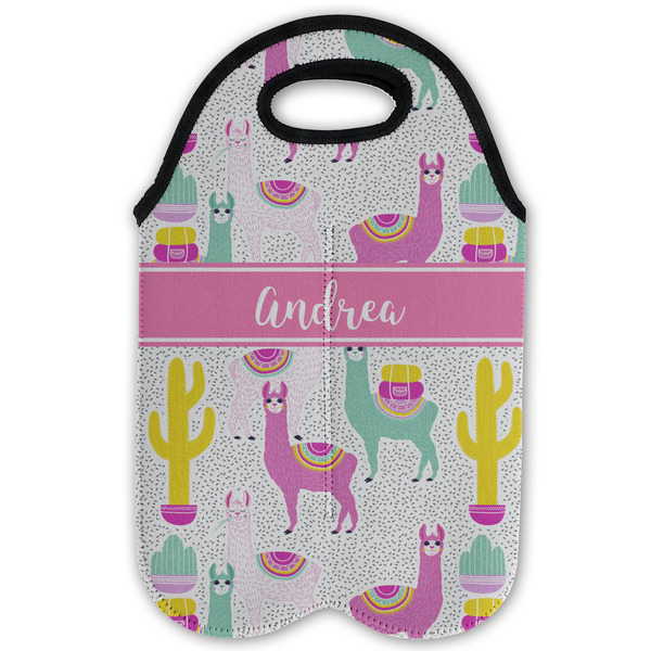 Llamas Double Wine Tote - Flat (new)