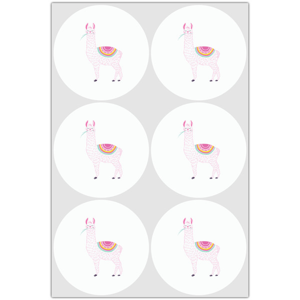 Llamas Drink Topper - Large - Set of 6