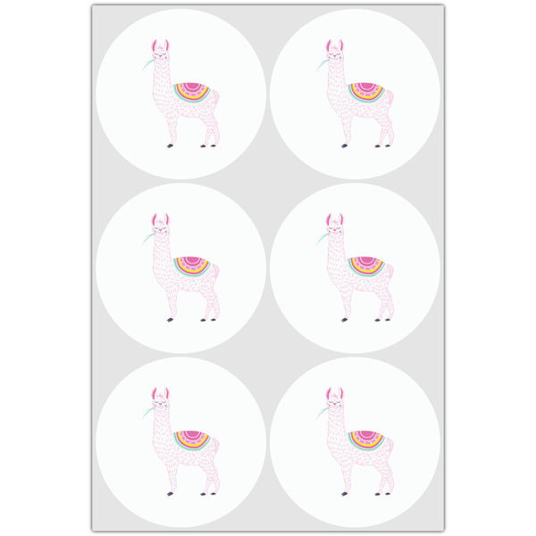 Llamas Drink Topper - XLarge - Set of 6