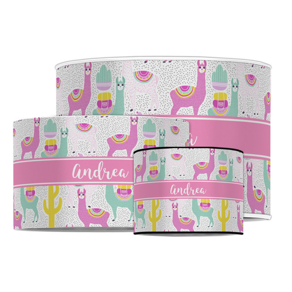 Llamas Drum Lampshades - MAIN