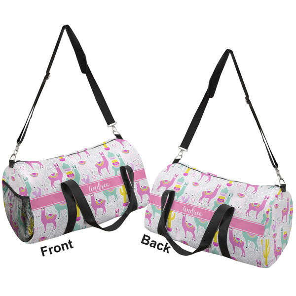 Llamas Duffle bag large front and back sides