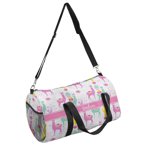 Custom Llamas Duffel Bag (Personalized)