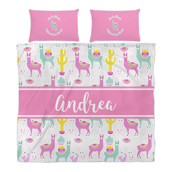 Llamas Duvet Cover Set - King - Alt Approval