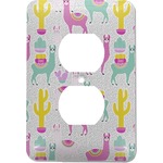 Llamas Electric Outlet Plate