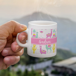 Llamas Single Shot Espresso Cup - Single (Personalized)