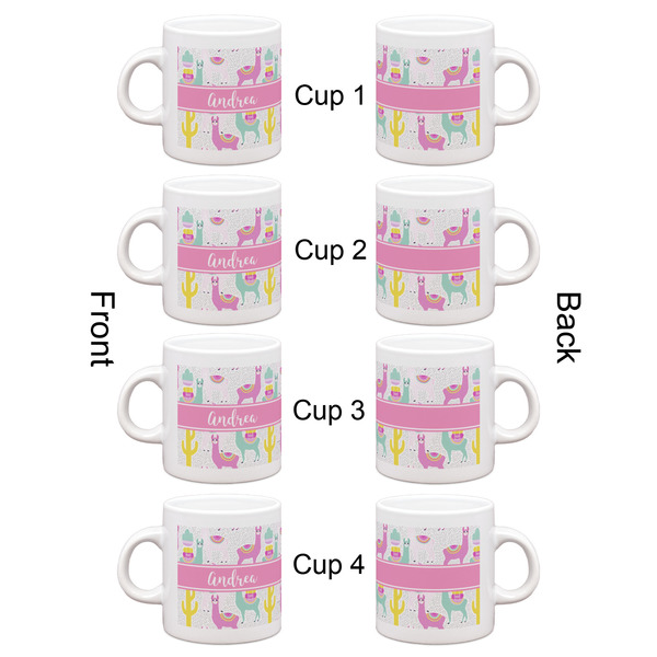 Llamas Espresso Cup Set of 4 - Apvl