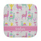 Llamas Face Cloth-Rounded Corners