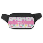Llamas Fanny Pack - Modern Style (Personalized)