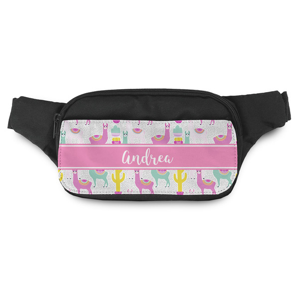 Custom Llamas Fanny Pack - Modern Style (Personalized)