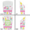 Llamas French Fry Favor Box - Front & Back View