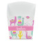Llamas French Fry Favor Box - Front View