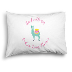 Llamas Pillow Case - Standard - Graphic (Personalized)