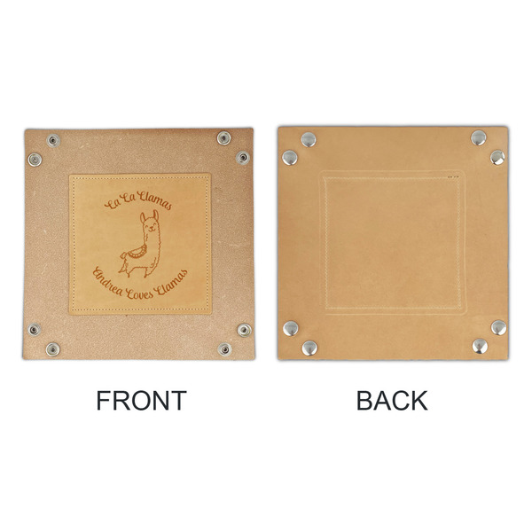 Llamas Genuine Leather Valet Trays - APPROVAL
