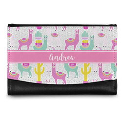 Llamas Genuine Leather Women's Wallet - Small (Personalized)