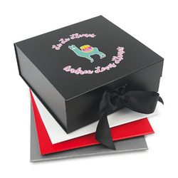 Llamas Gift Box with Magnetic Lid