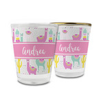 Llamas Glass Shot Glass - 1.5 oz (Personalized)