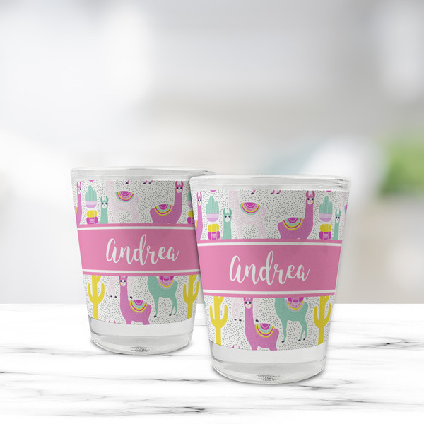 Llamas Glass Shot Glass - Standard - LIFESTYLE