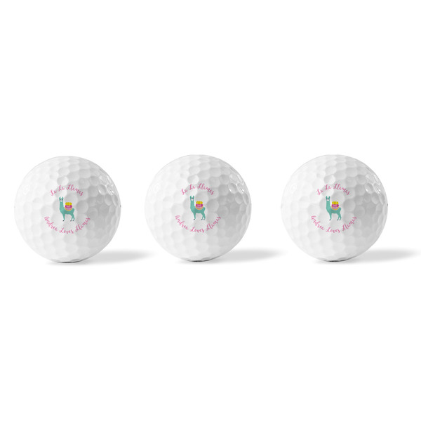 Llamas Golf Balls - Generic - Set of 3 - APPROVAL
