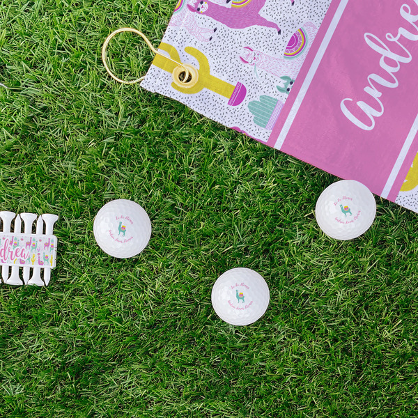 Llamas Golf Balls - Generic - Set of 3 - LIFESTYLE