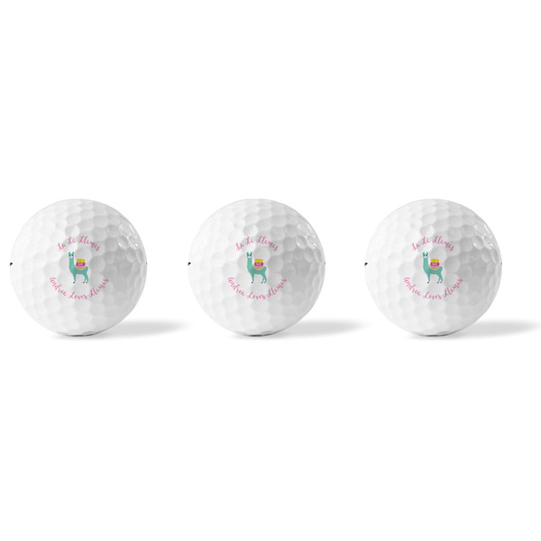 Llamas Golf Balls - Titleist - Set of 3 - APPROVAL