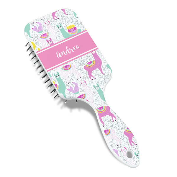 Llamas Hair Brush - Angle View