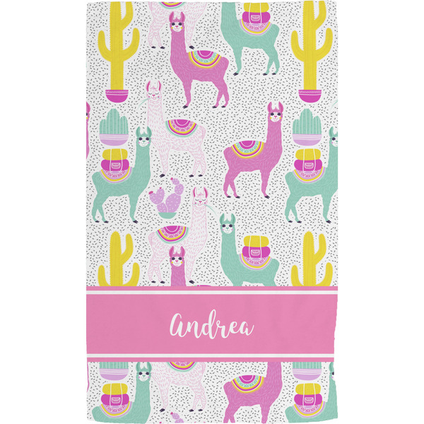 Llamas Hand Towel (Personalized) Full