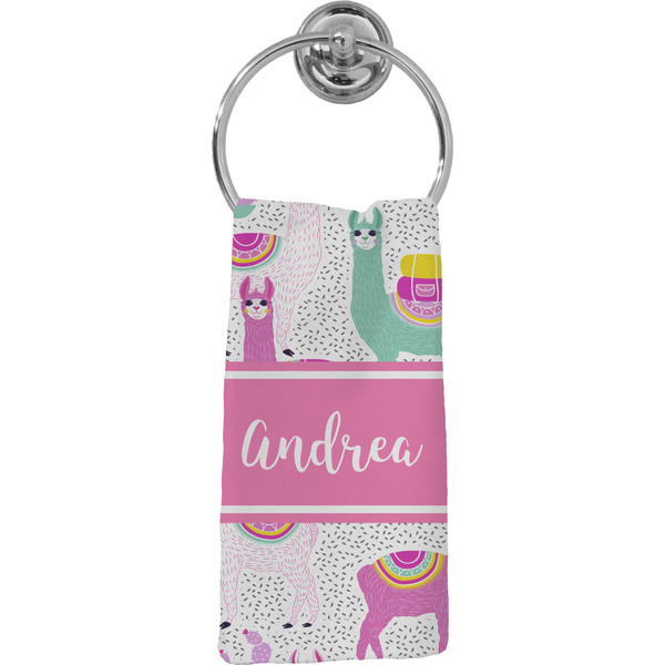 Custom Llamas Hand Towel - Full Print (Personalized)