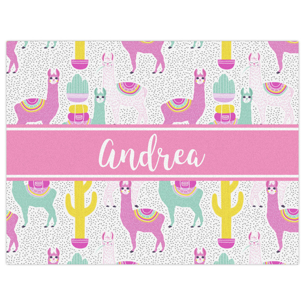 Llamas Indoor / Outdoor Rug - 6'x8' - Front Flat