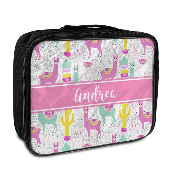 Custom Llamas Insulated Lunch Bag (Personalized)