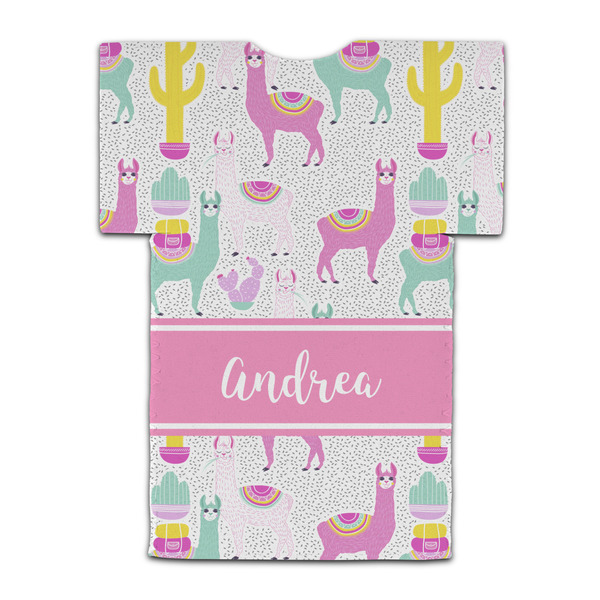 Llamas Jersey Bottle Cooler - BACK (flat)