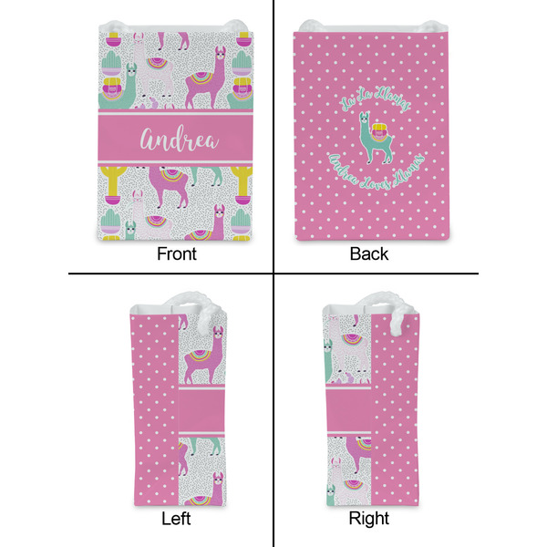 Llamas Jewelry Gift Bag - Gloss - Approval