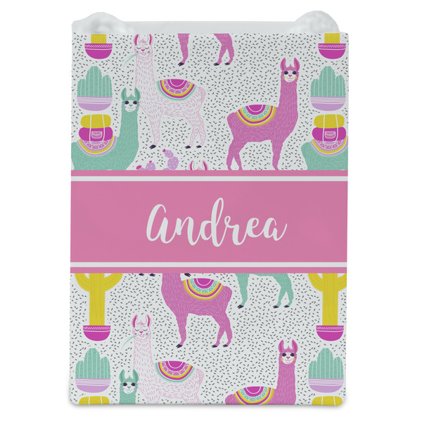 Llamas Jewelry Gift Bag - Gloss - Front