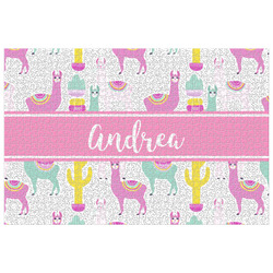 Llamas Jigsaw Puzzle - 1000-piece (Personalized)