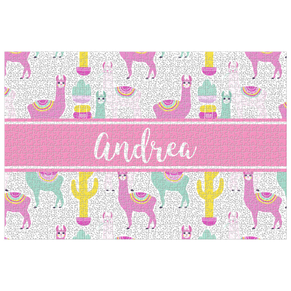 Custom Llamas Jigsaw Puzzle - 1000-piece (Personalized)