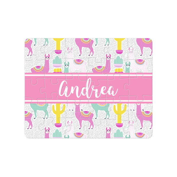 Custom Llamas Jigsaw Puzzles (Personalized)