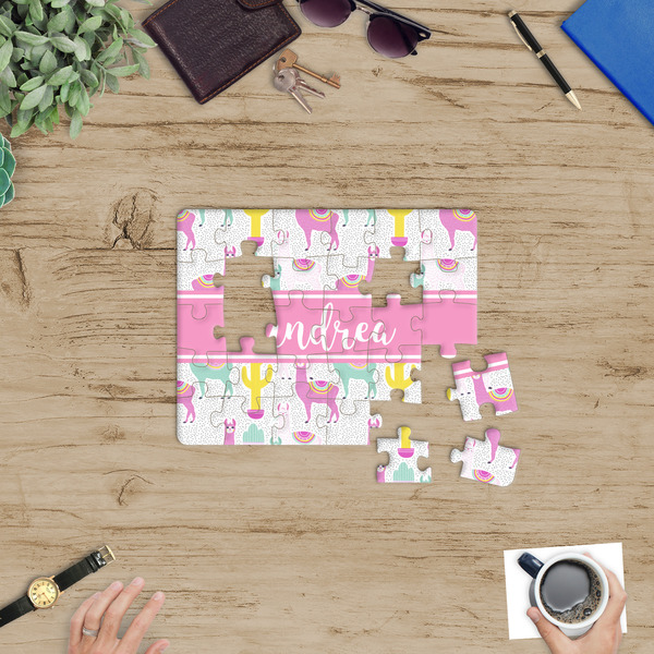 Llamas Jigsaw Puzzle 30 Piece - In Context