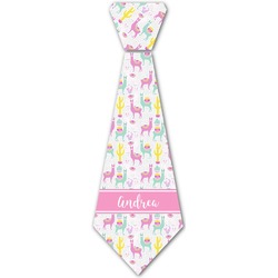Llamas Iron On Tie (Personalized)