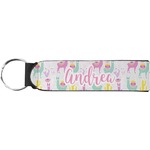 Llamas Neoprene Keychain Fob (Personalized)
