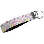 Llamas Webbing Keychain Fob - Large (Personalized)