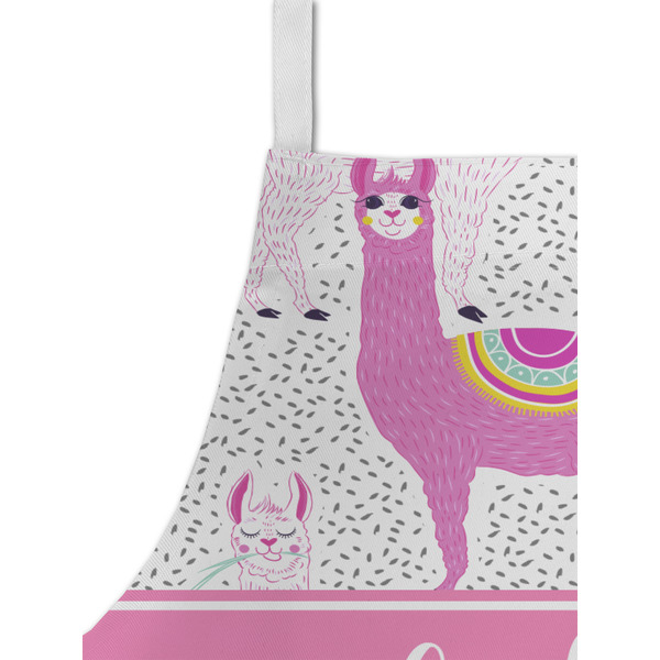 Llamas Kid's Aprons - Detail
