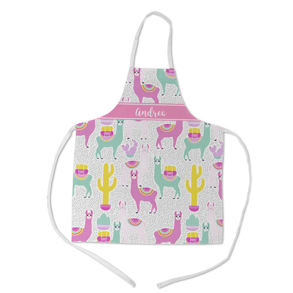 Custom Llamas Kid's Apron w/ Name or Text