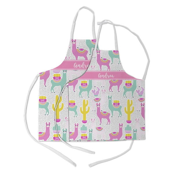 Llamas Kid's Aprons - Parent - Main