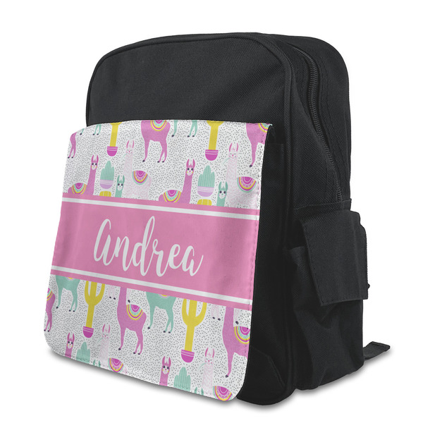 Custom Llamas Preschool Backpack (Personalized)