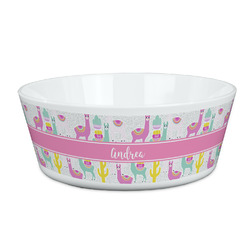 Llamas Kid's Bowl (Personalized)