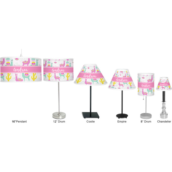 Llamas Lamp Full View Size Comparison